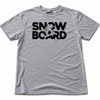SnowBoard T-shirt - Sport Grey