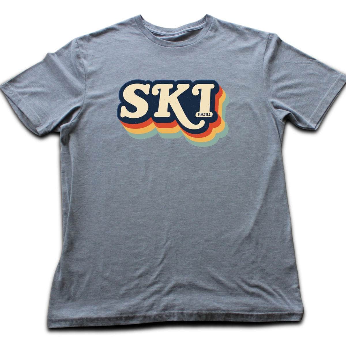 Ski Vintage T-shirt - Sport Grey