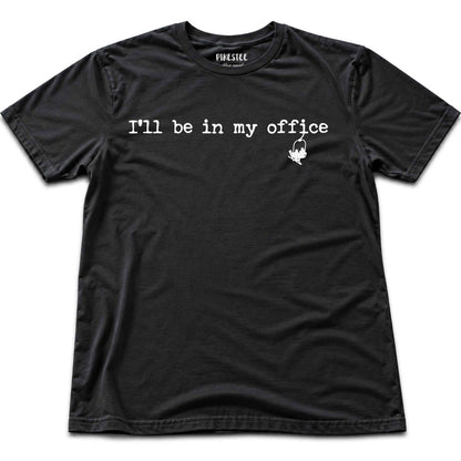 In My Office Ski T-shirt - Black