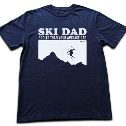 Cooler Than Your Average Dad T-shirt - Navy