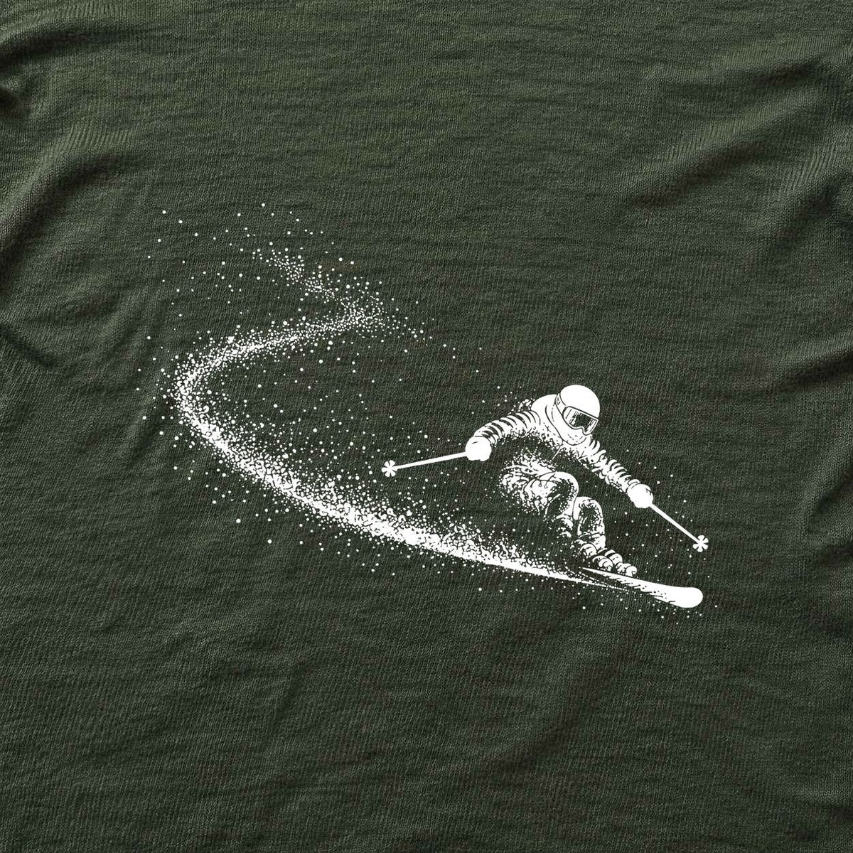 Slalom Flow T-shirt - Military Green - hero