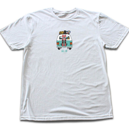 All In Van Ski T-shirt - White