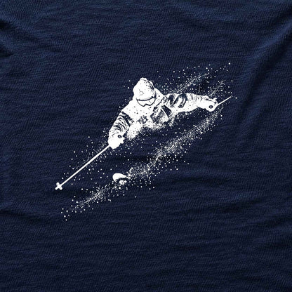 Peak Flow T-shirt - Navy - hero