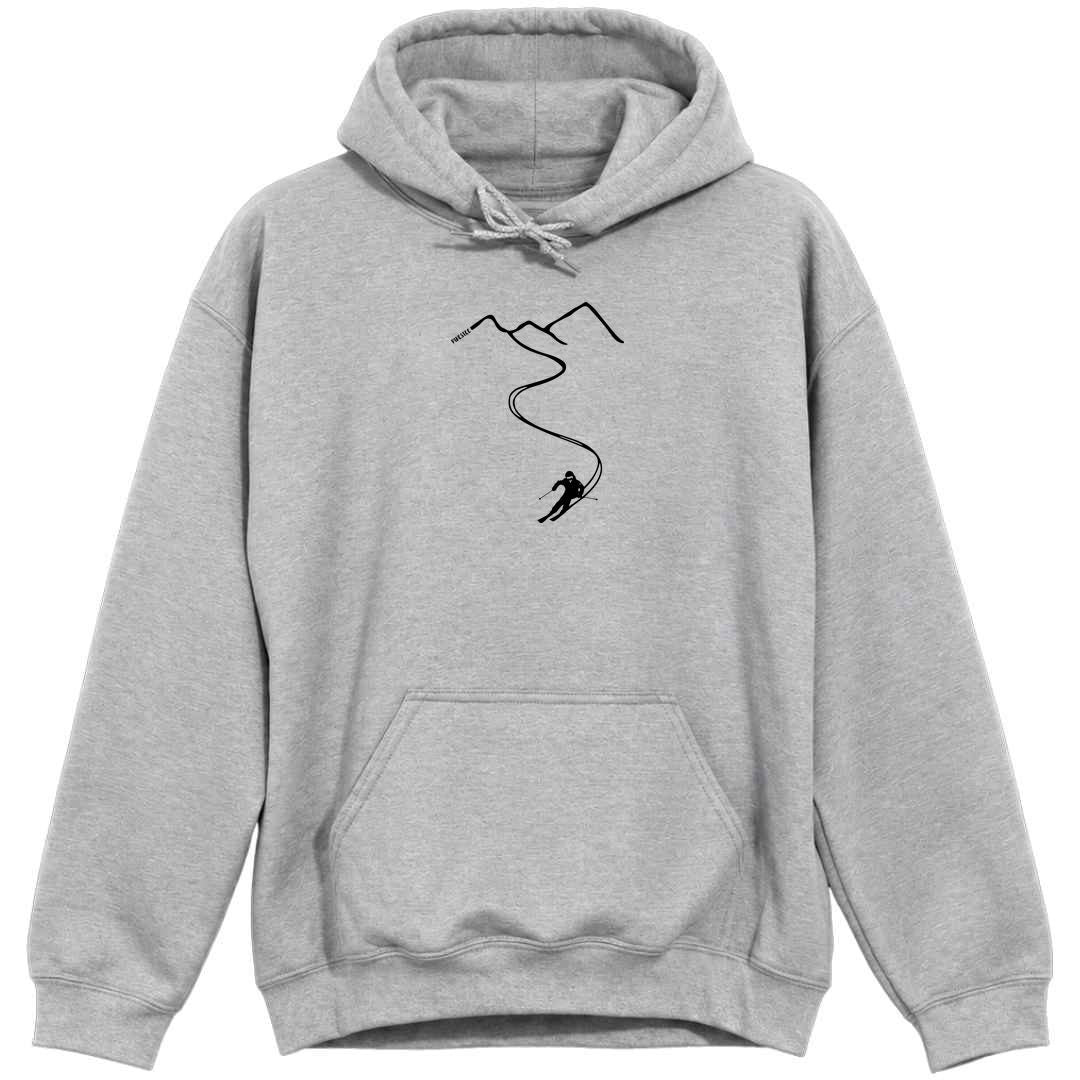  Ski Path Hoodie - Sport Grey
