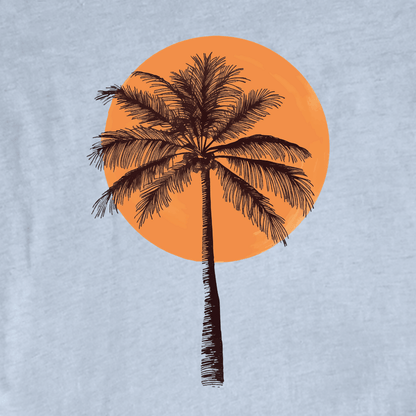 Palm And Sun Graphic T-shirt