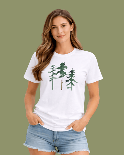 Watercolor Trees T-shirt