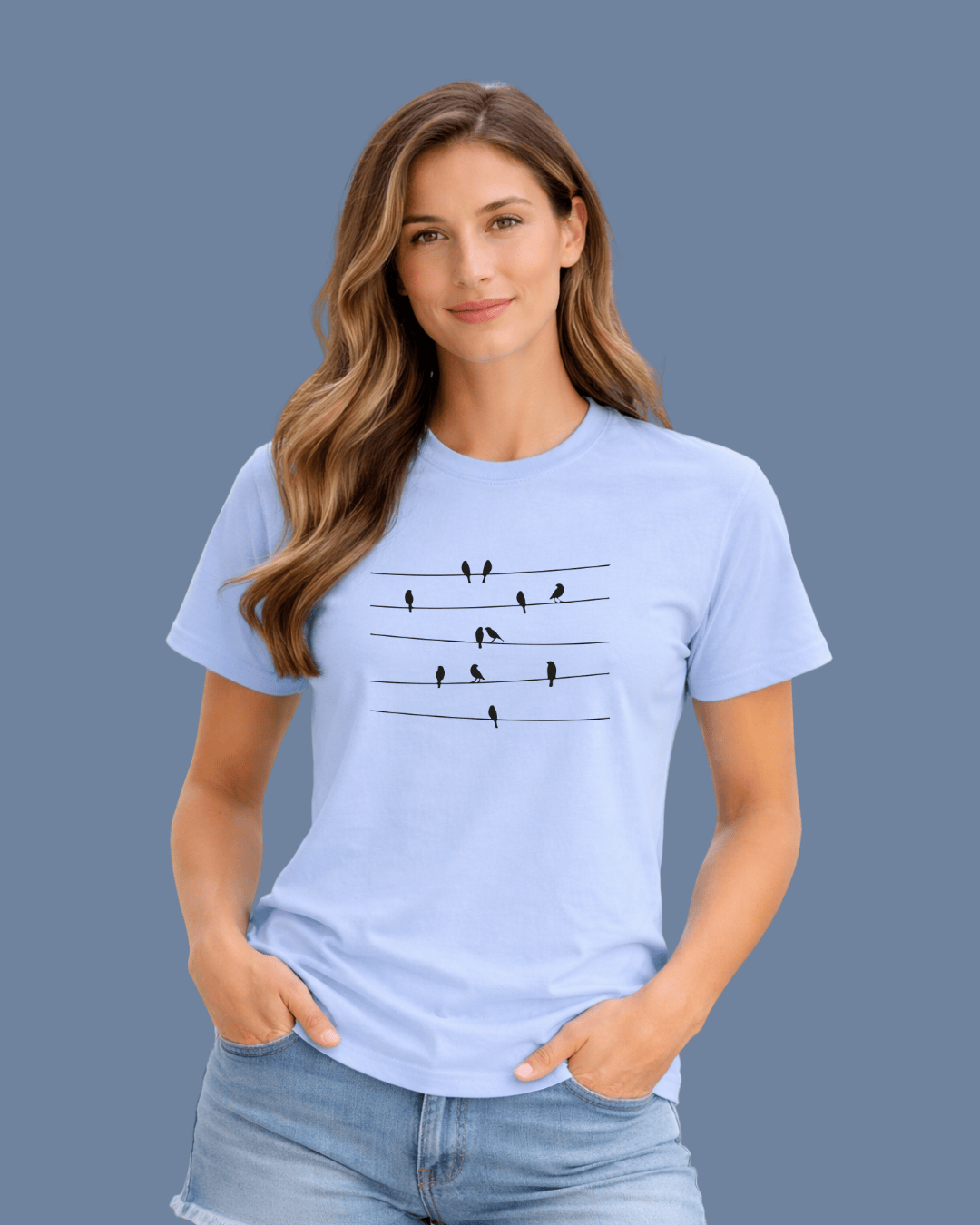 Birds Lines T-shirt