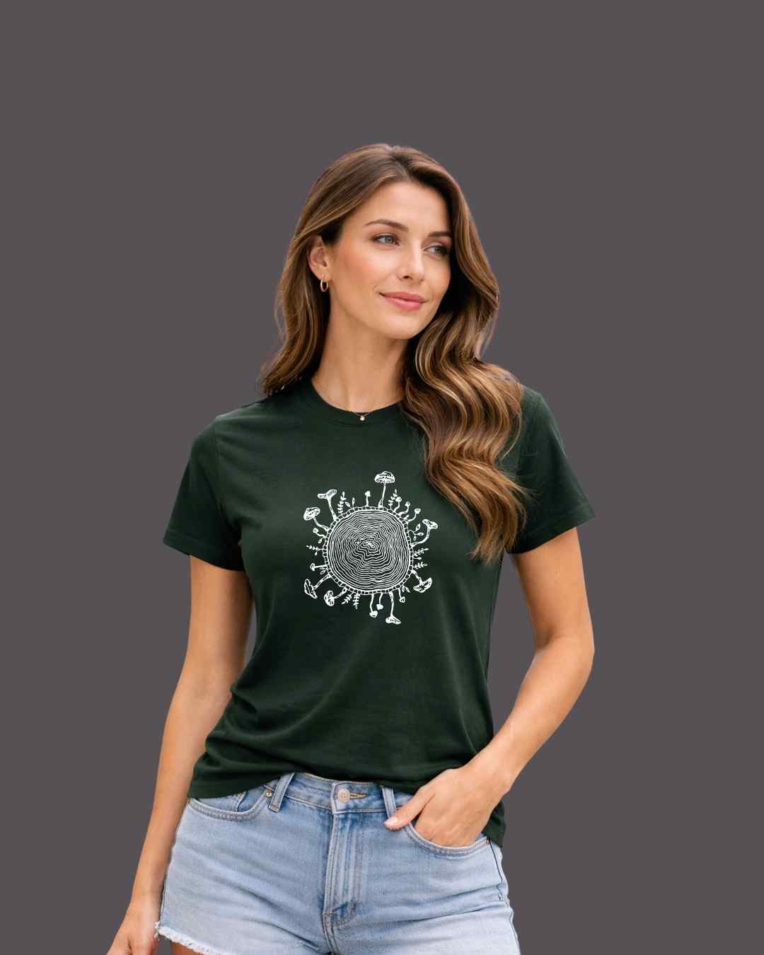 Trunk and Mushrooms T-shirt
