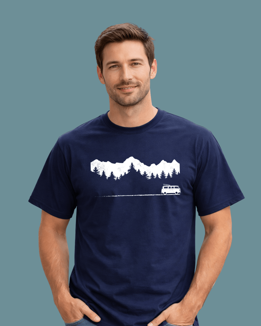 Van Path Landscape T-shirt