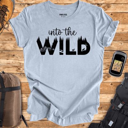 "Into The Wild" graphic T-shirt