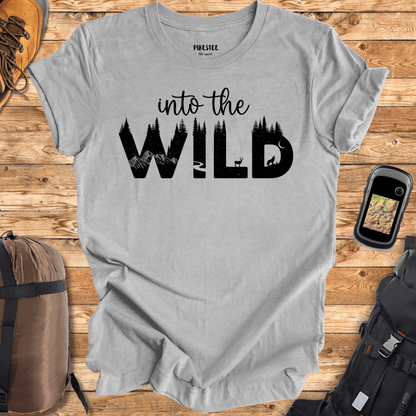 "Into The Wild" graphic T-shirt