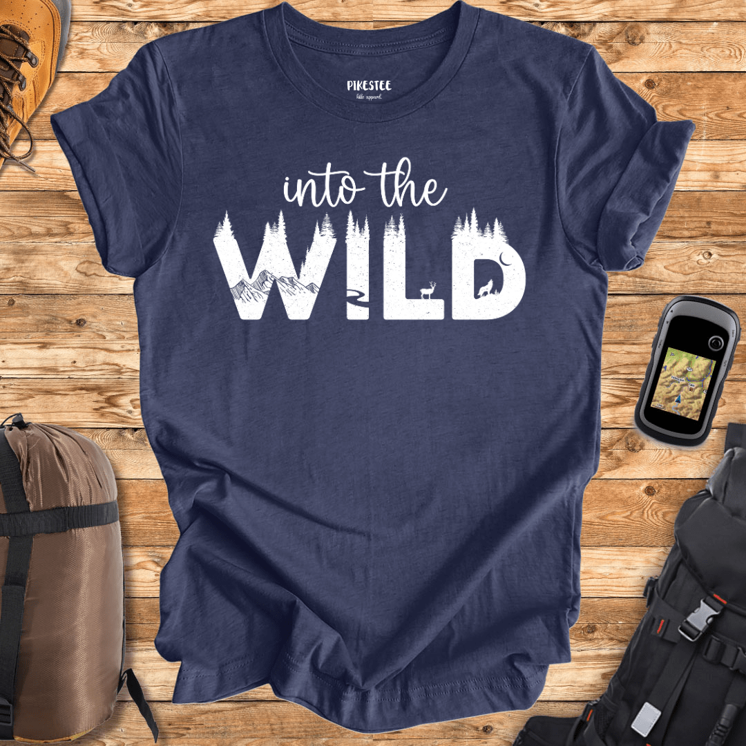 "Into The Wild" graphic T-shirt