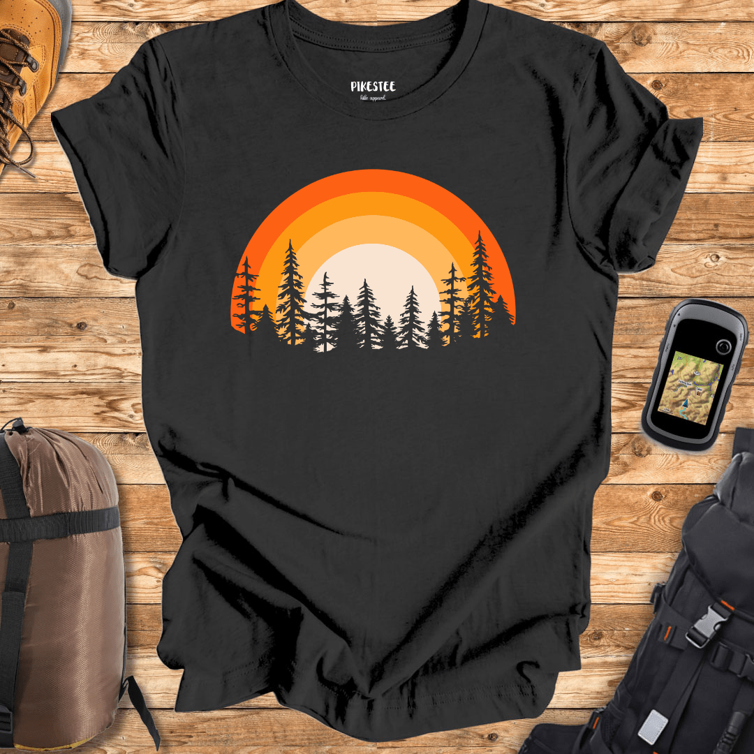 "Colorfull Forest landscape" T-shirt