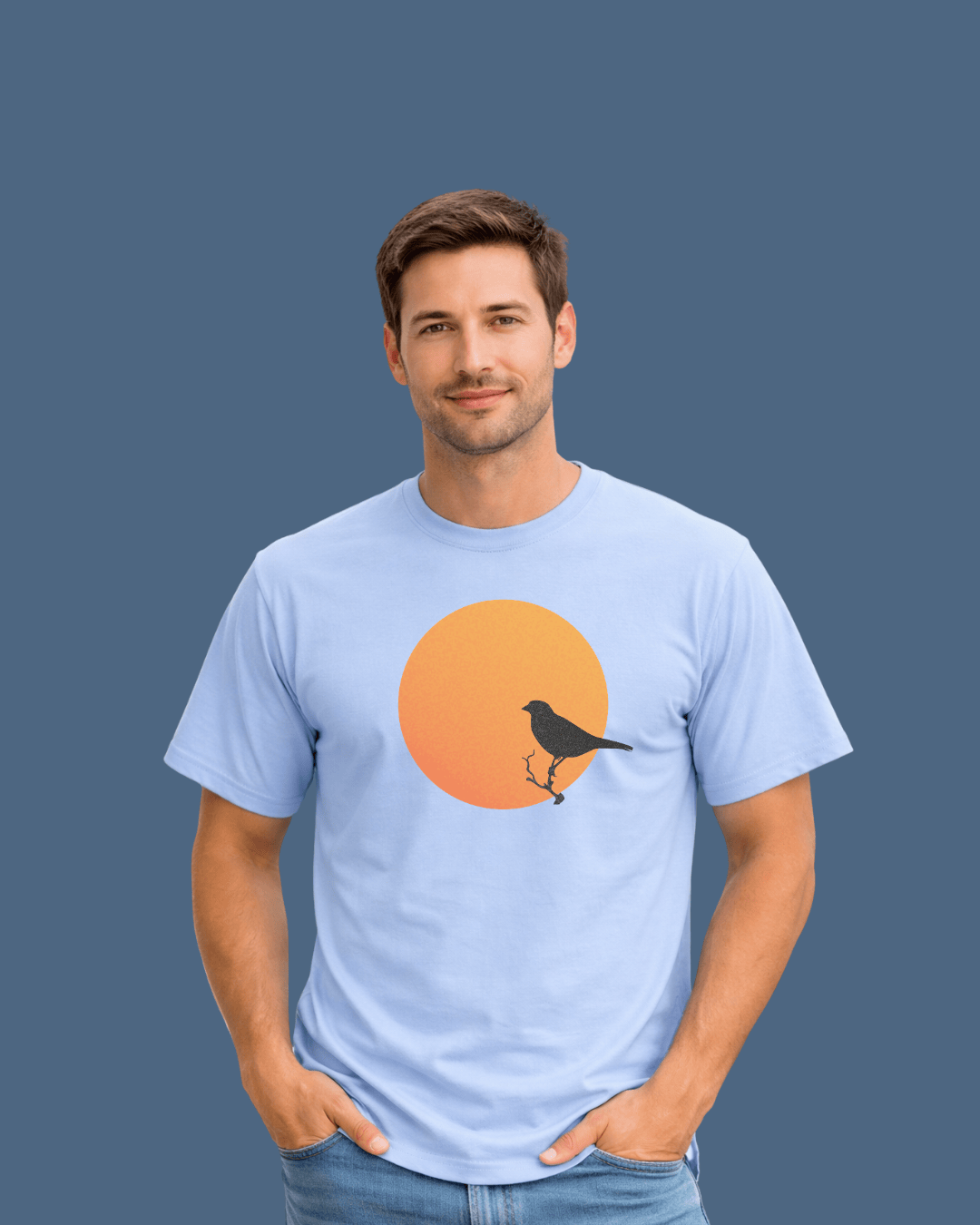 Bird Branch Sun T-shirt