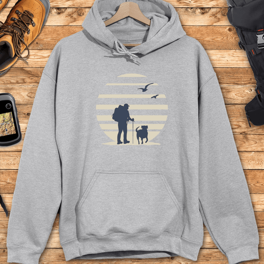 Hiker and Dog Hoodie