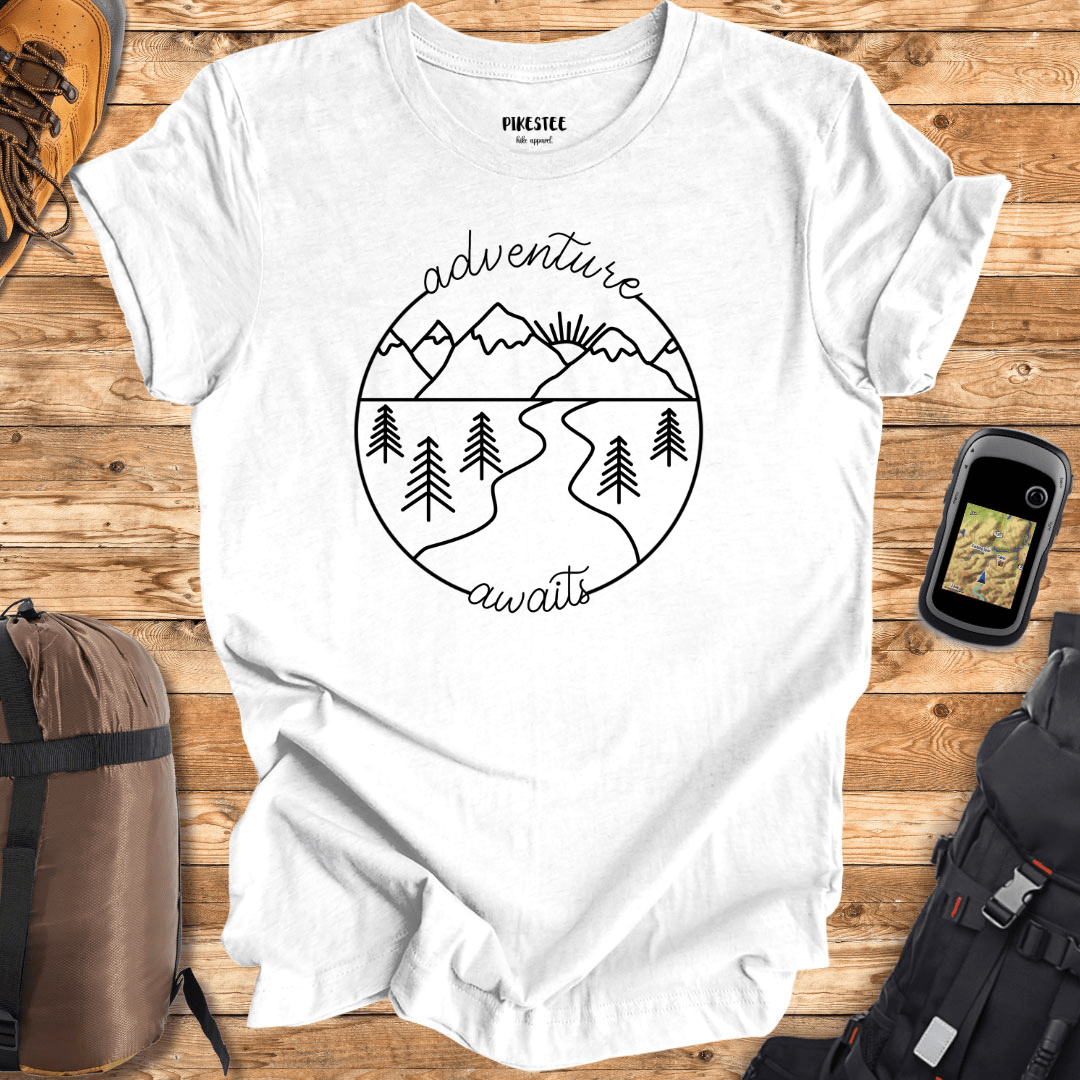 "The Landscape, Adventure Awaits" T-shirt