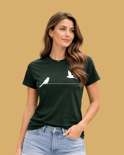 Bird Couple T-shirt