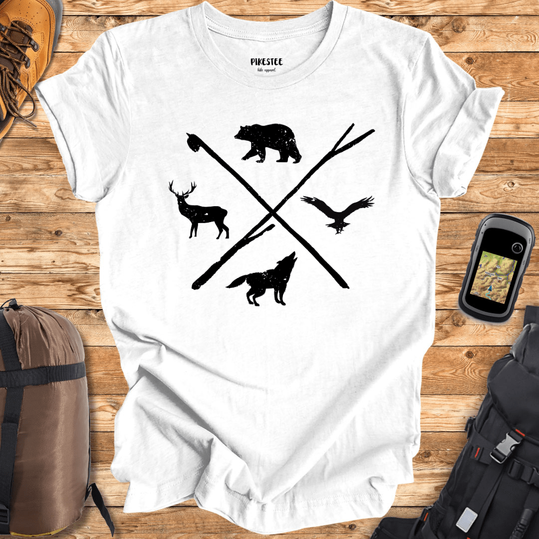 "Animals Quatuor" graphic T-shirt