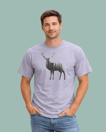 Deer Landscape T-shirt