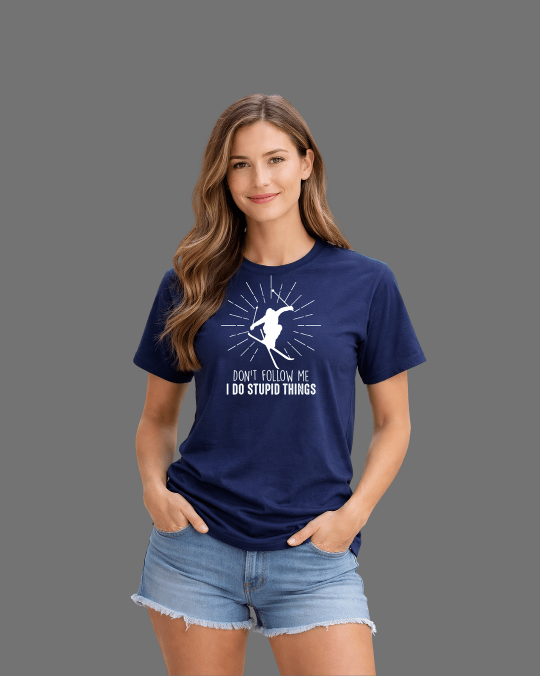 Stupid Things Ski T-shirt
