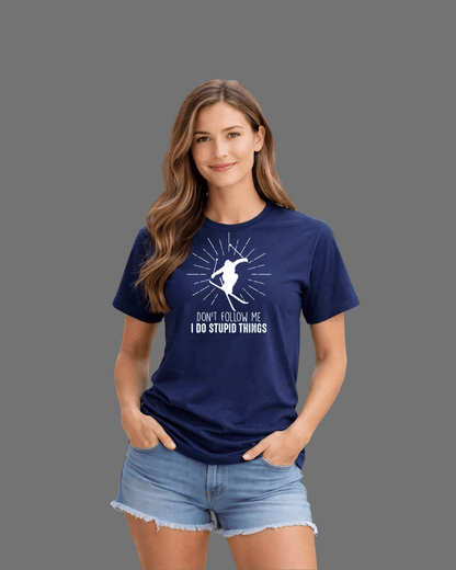 Stupid Things Ski T-shirt