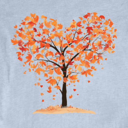 Autumn Tree Heart T-shirt