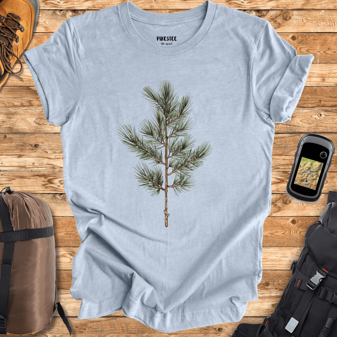 "Pine Branch" graphic T-shirt