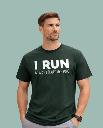 I Run Because I Like Food T-shirt