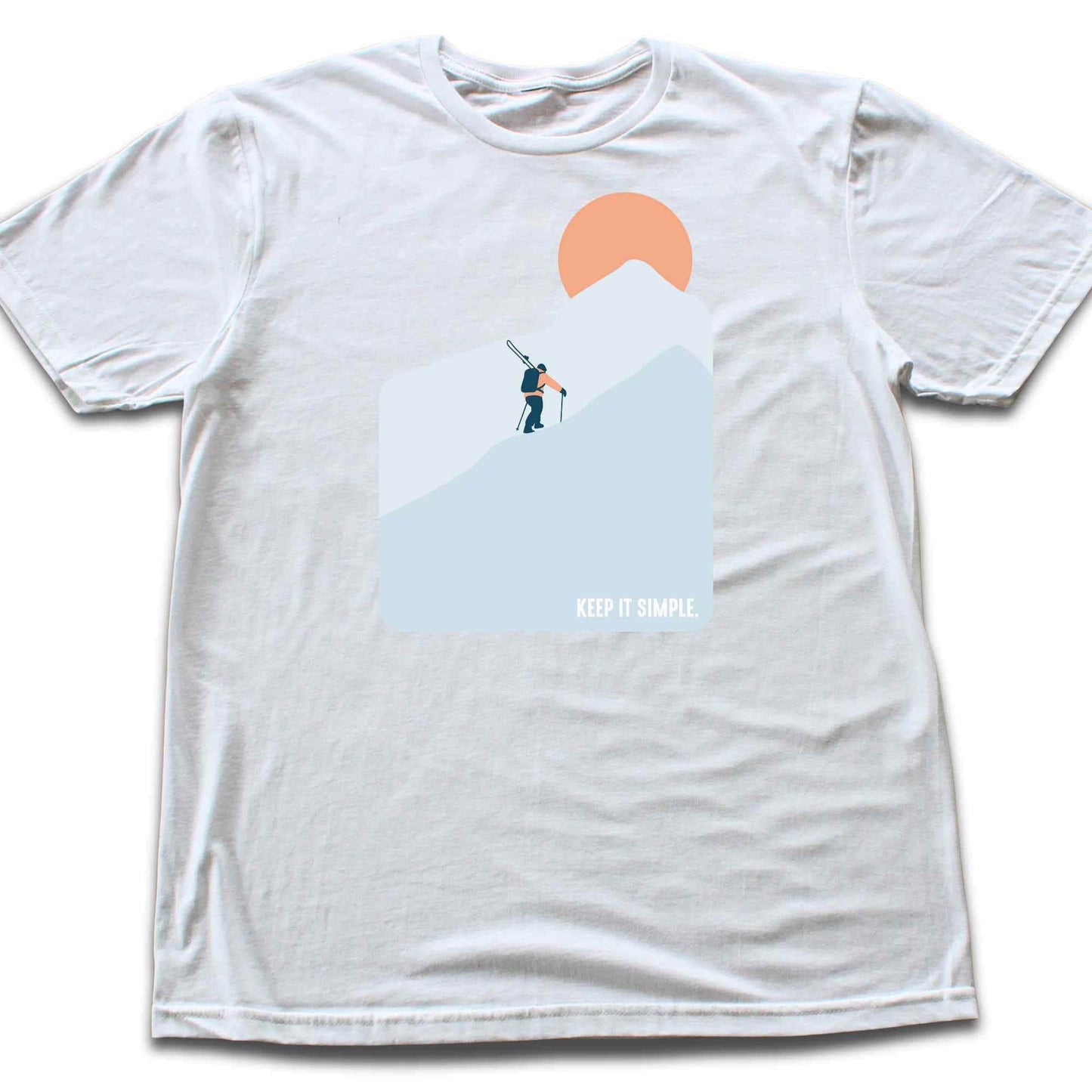 Keep It Simple Ski Walk T-shirt