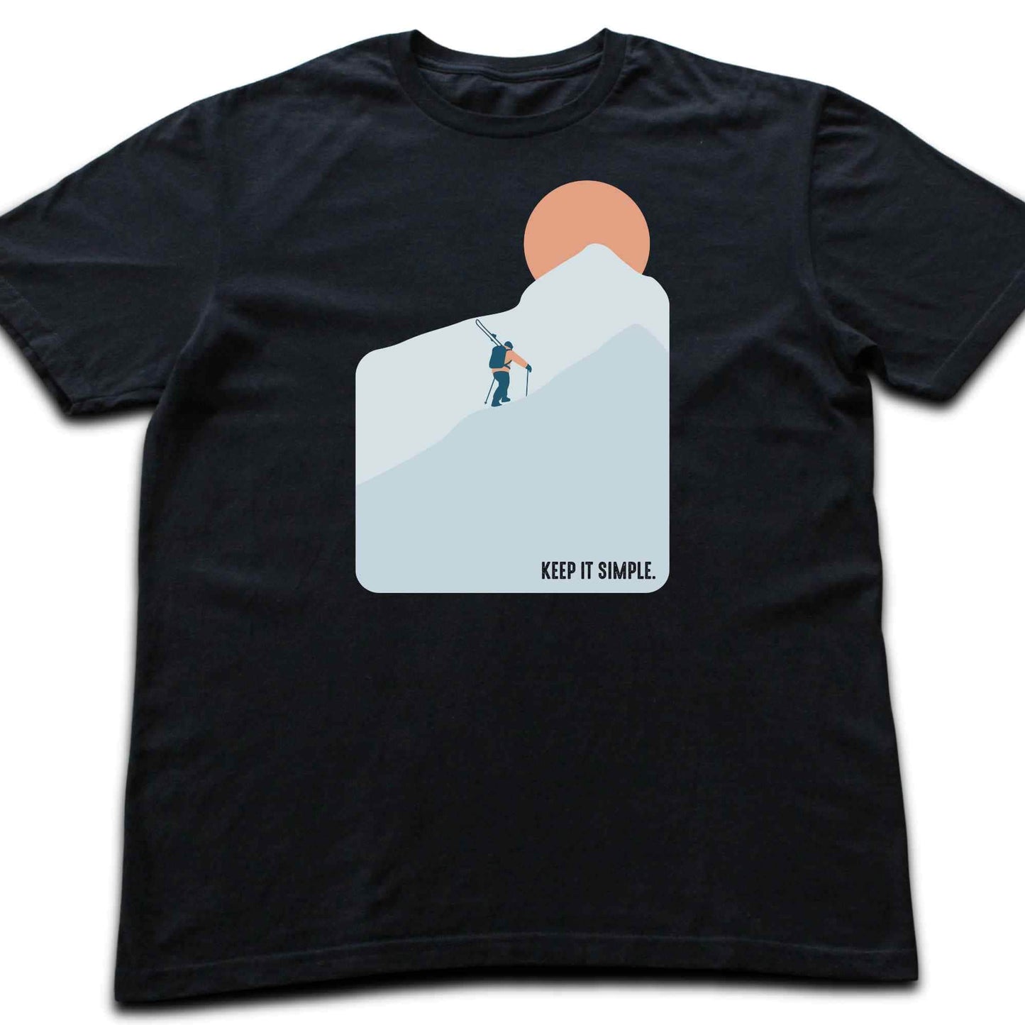Keep It Simple Ski Walk T-shirt