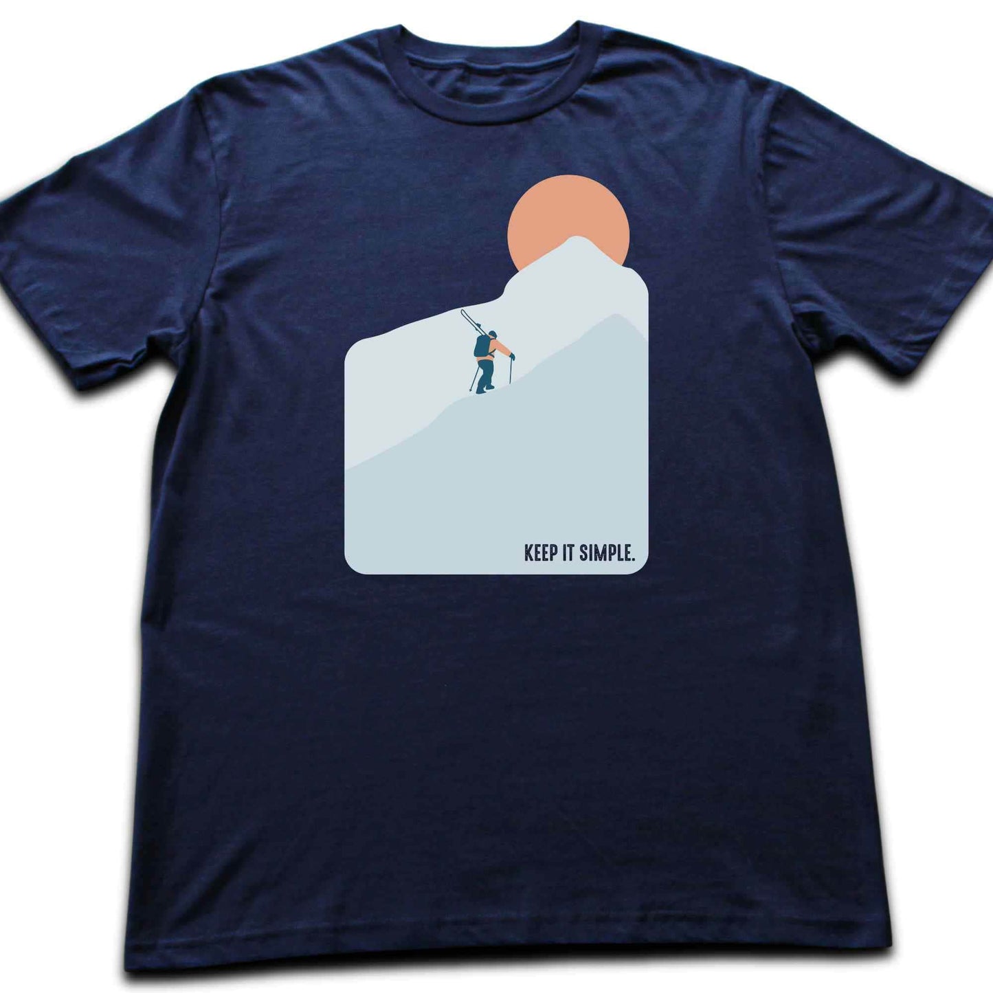 Keep It Simple Ski Walk T-shirt