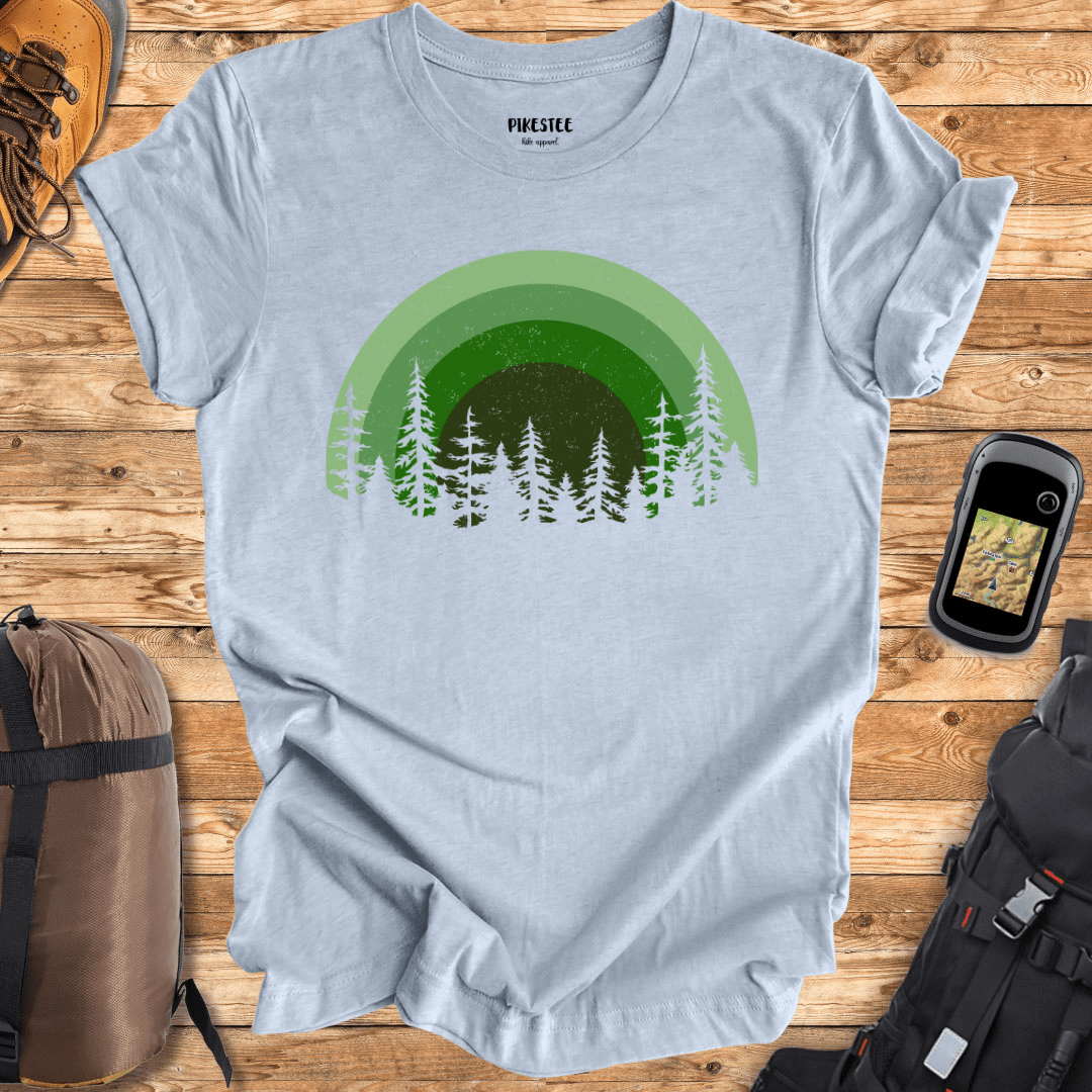 "Green Forest landscape" T-shirt