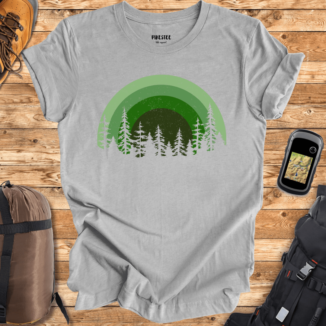 "Green Forest landscape" T-shirt