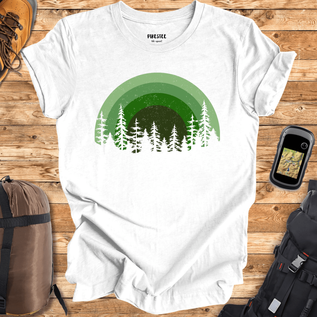 "Green Forest landscape" T-shirt