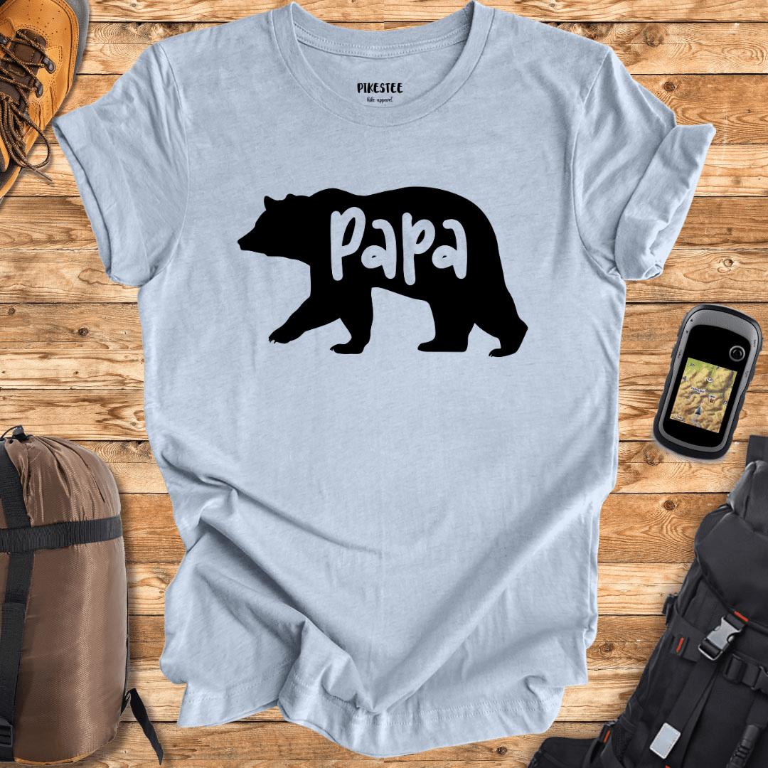 "Papa Bear" graphic T-shirt