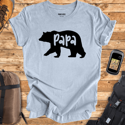 "Papa Bear" graphic T-shirt