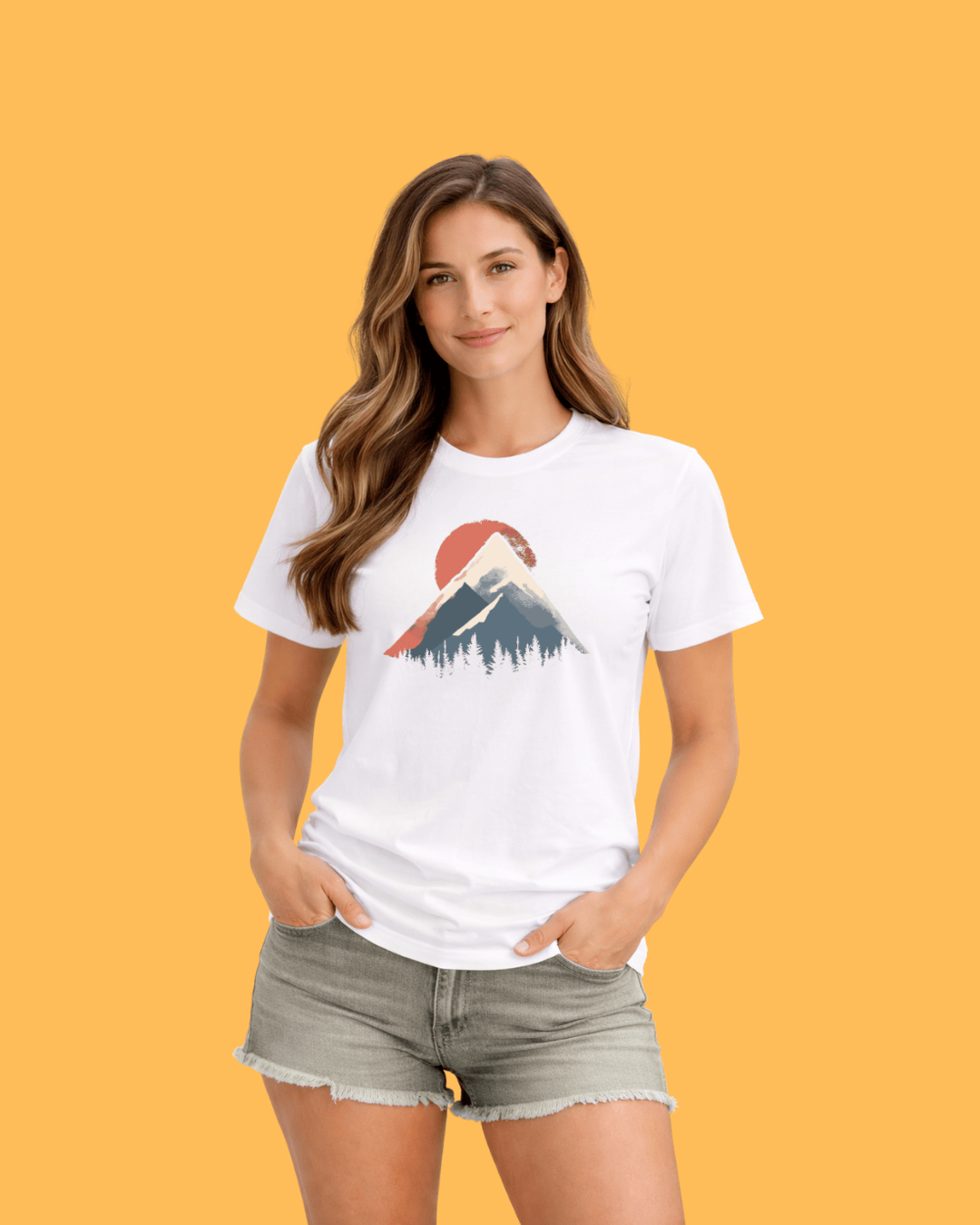 Triangle Shaped Mountain T-shirt