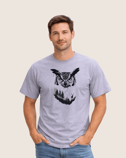 Owl Inner Landscape T-shirt