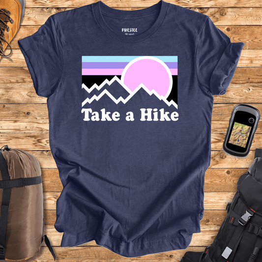 "Take A Hike" White T-shirt