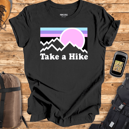 "Take A Hike" White T-shirt