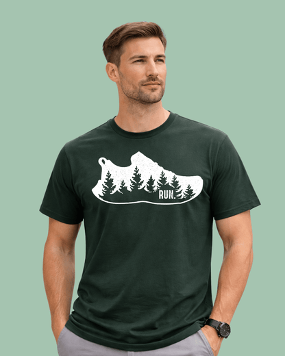 Running Shoes Forest T-shirt