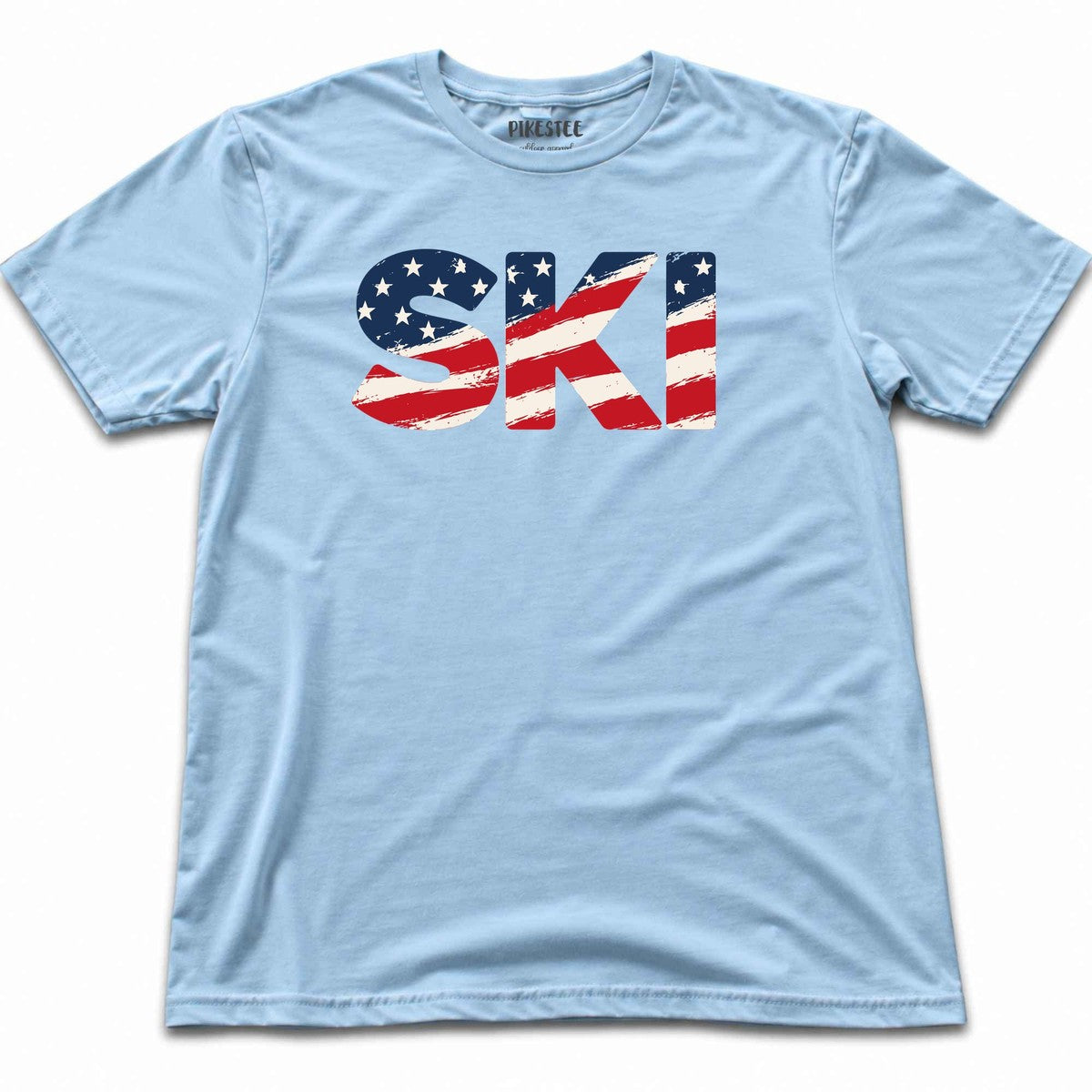 Skitypo U S A T-shirt - Light Blue