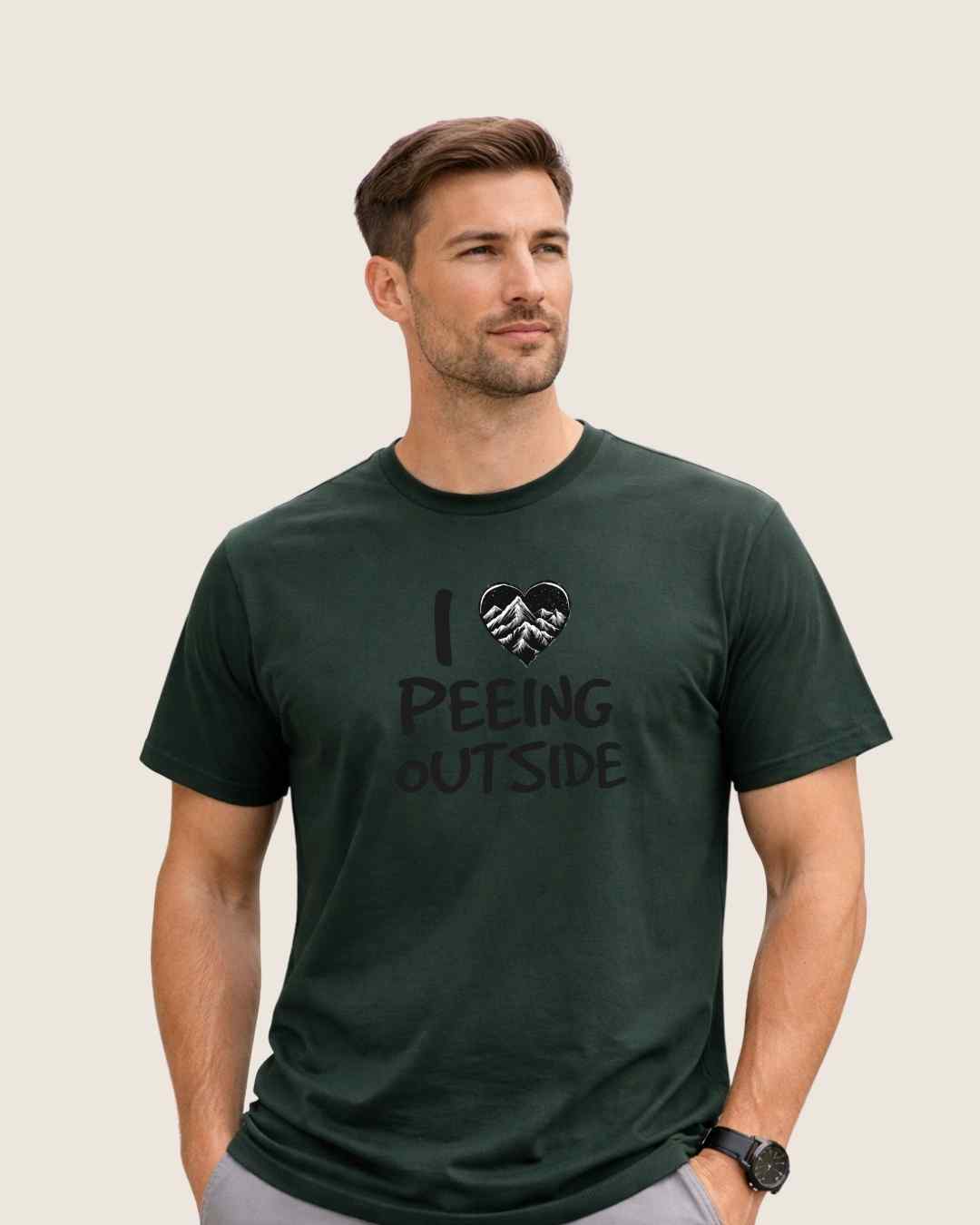 I Love Peeing Outside T-shirt