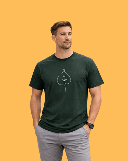 Leave Line Art T-shirt