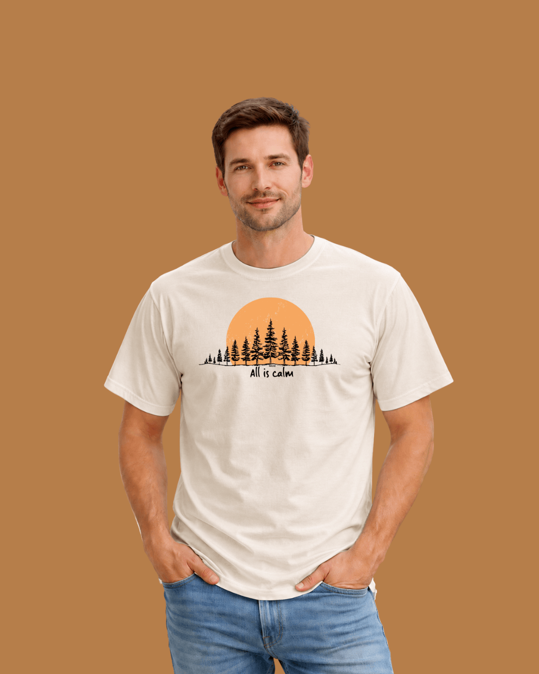 All Is Calm Forest T-shirt