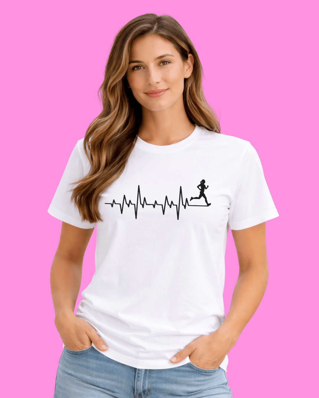 Running Heart Beat T-shirt