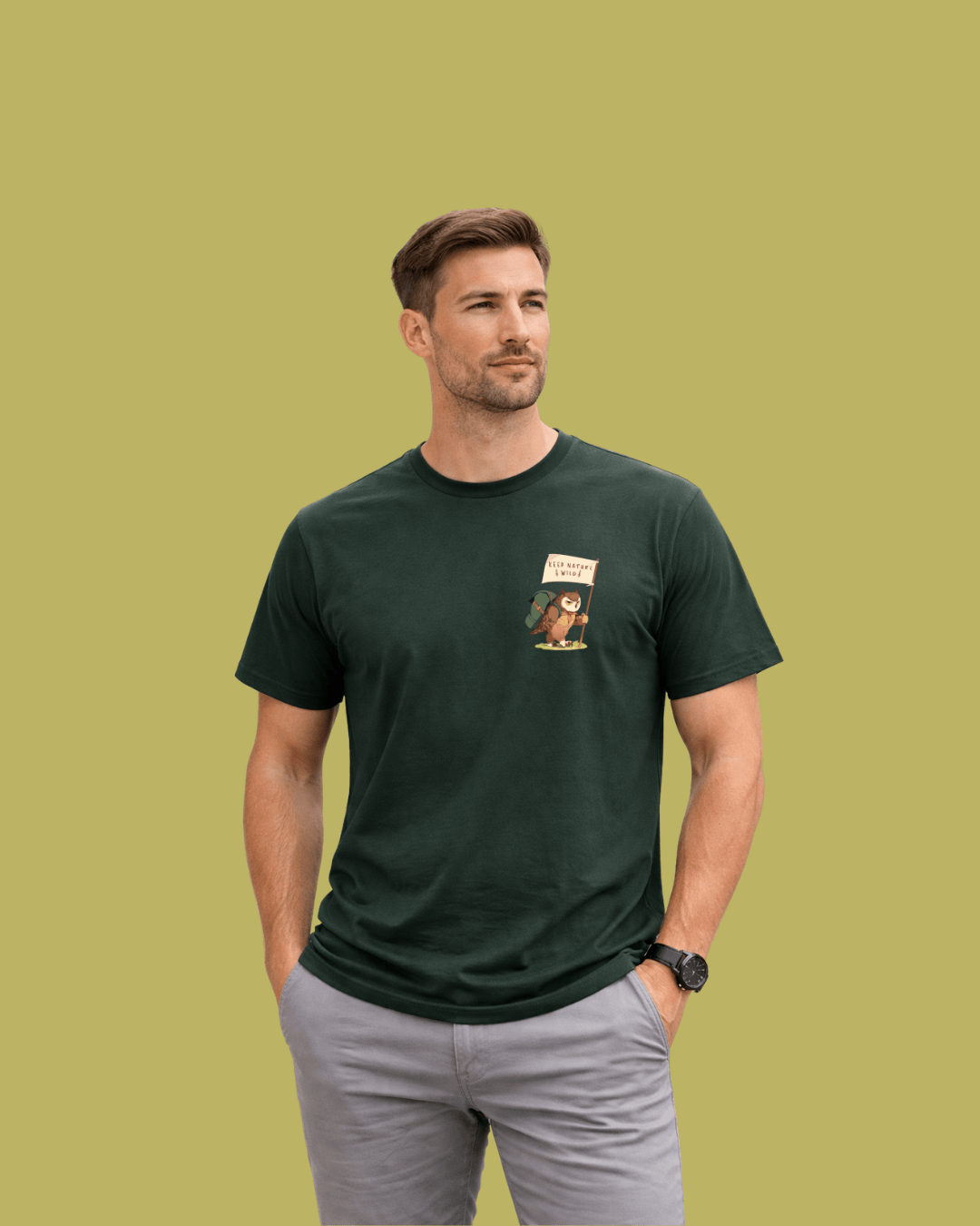 Keep Nature Wild, Eagle Owl T-shirt