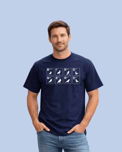 Bird Nerd Nomenclature T-shirt