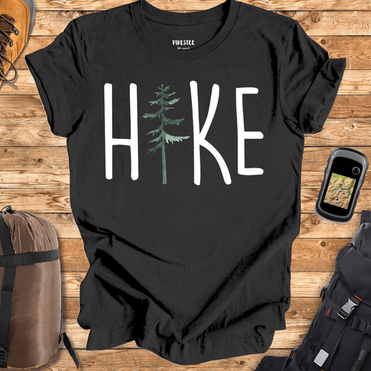 "Hike" graphic T-shirt