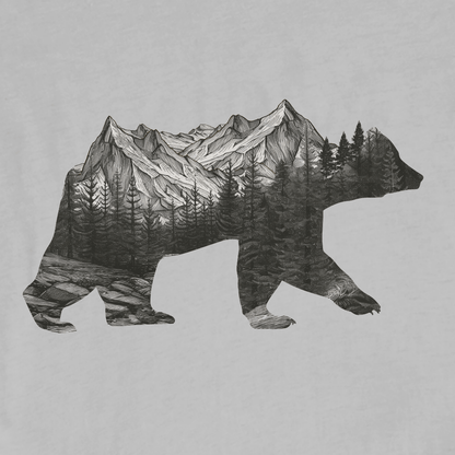 "Bear landscape" T-shirt